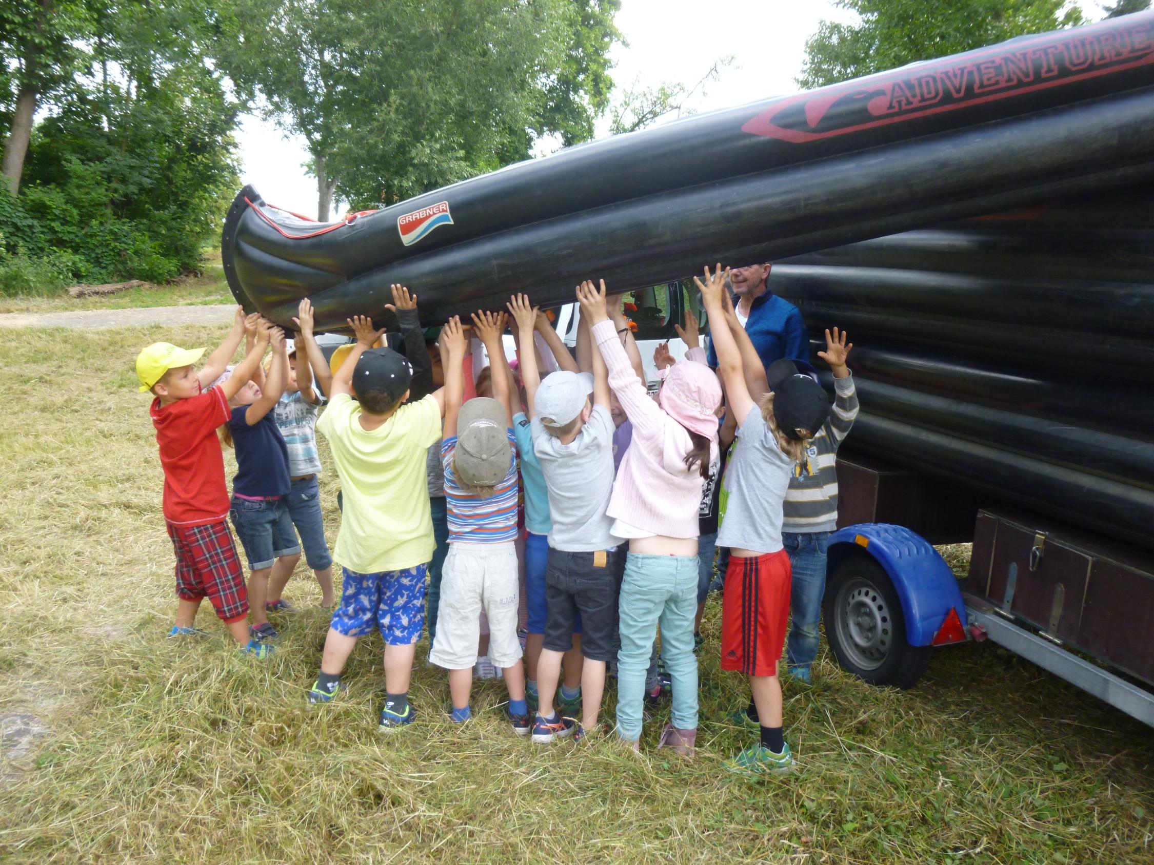 Aktionen der Vorschulkinder 2018