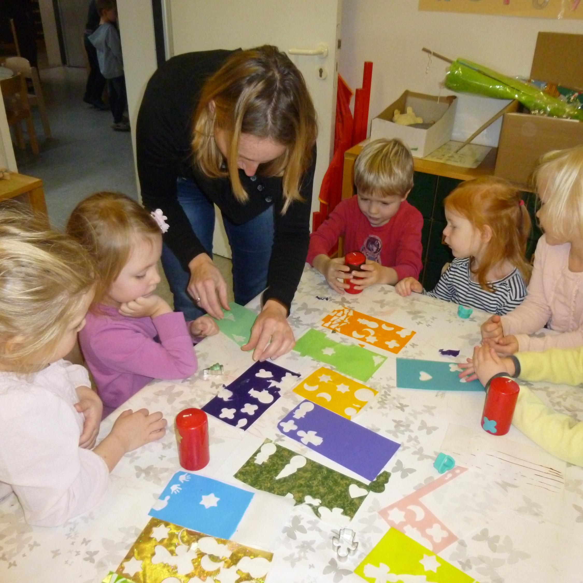 Workshops in der Adventszeit mit den Eltern