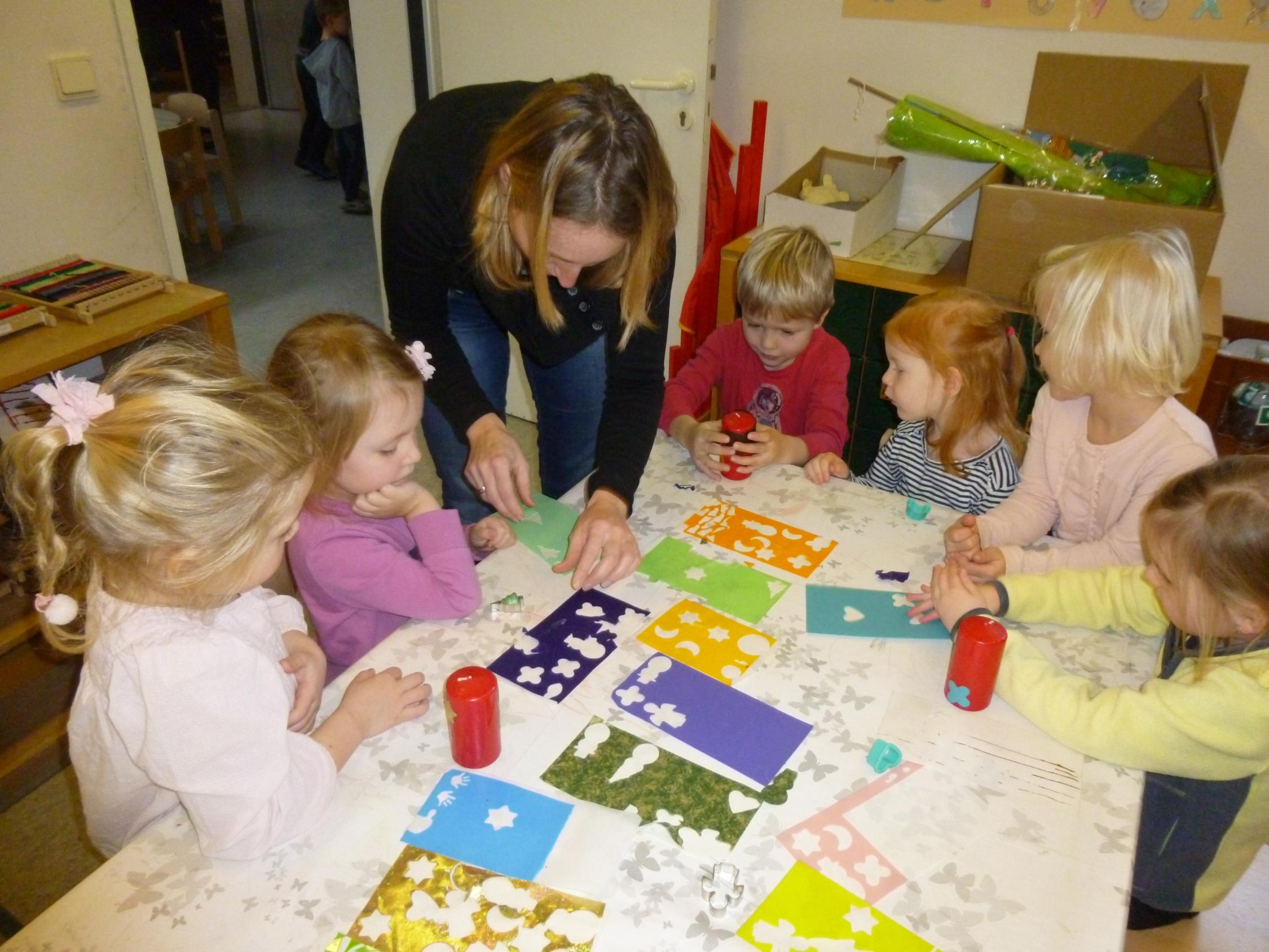 Workshops in der Adventszeit mit den Eltern