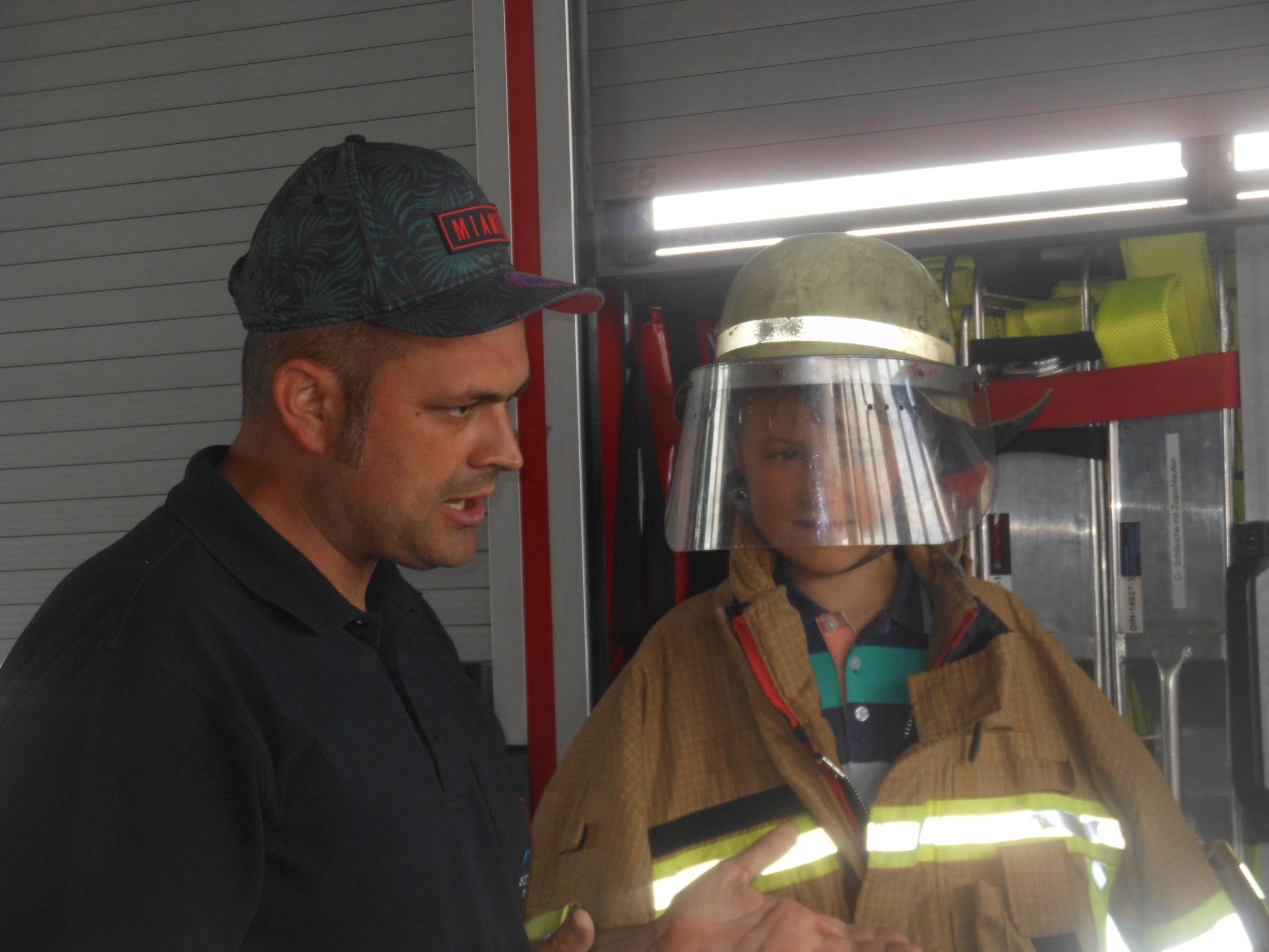 Besuch der Feuerwehr Bamberg