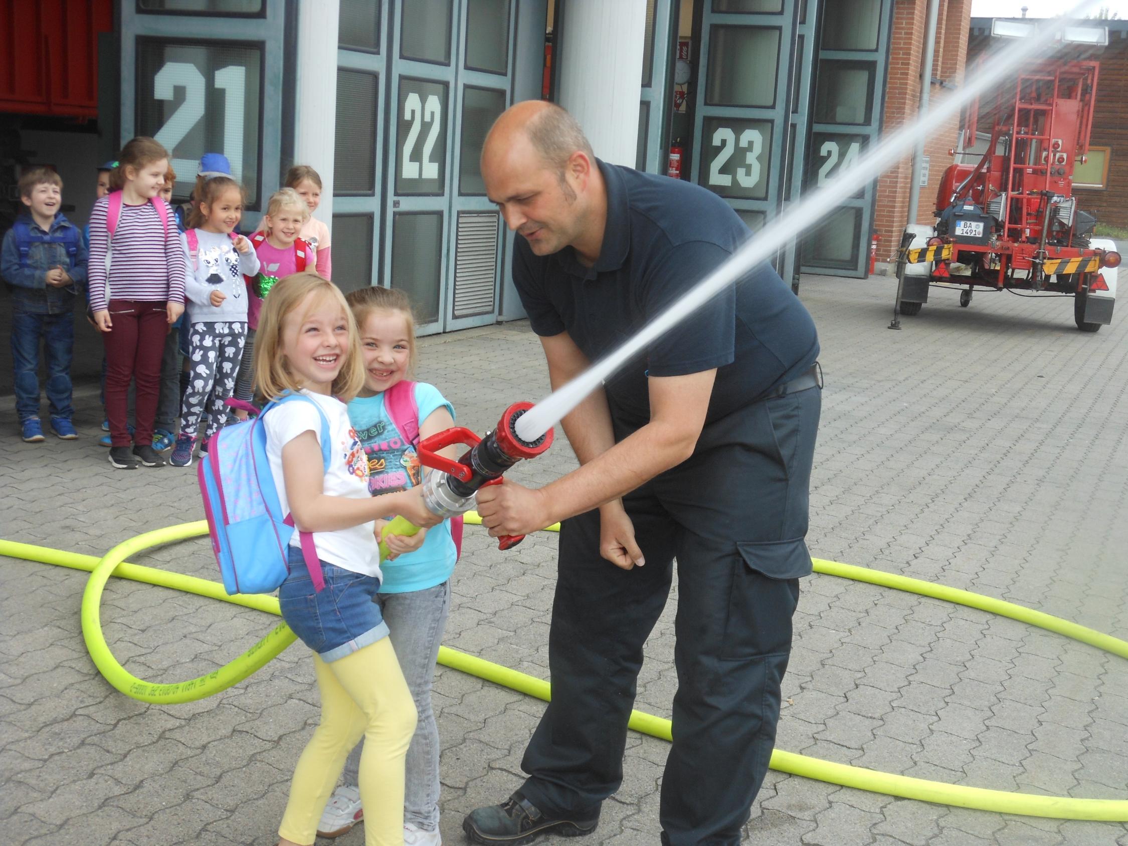 Besuch der Feuerwehr Bamberg