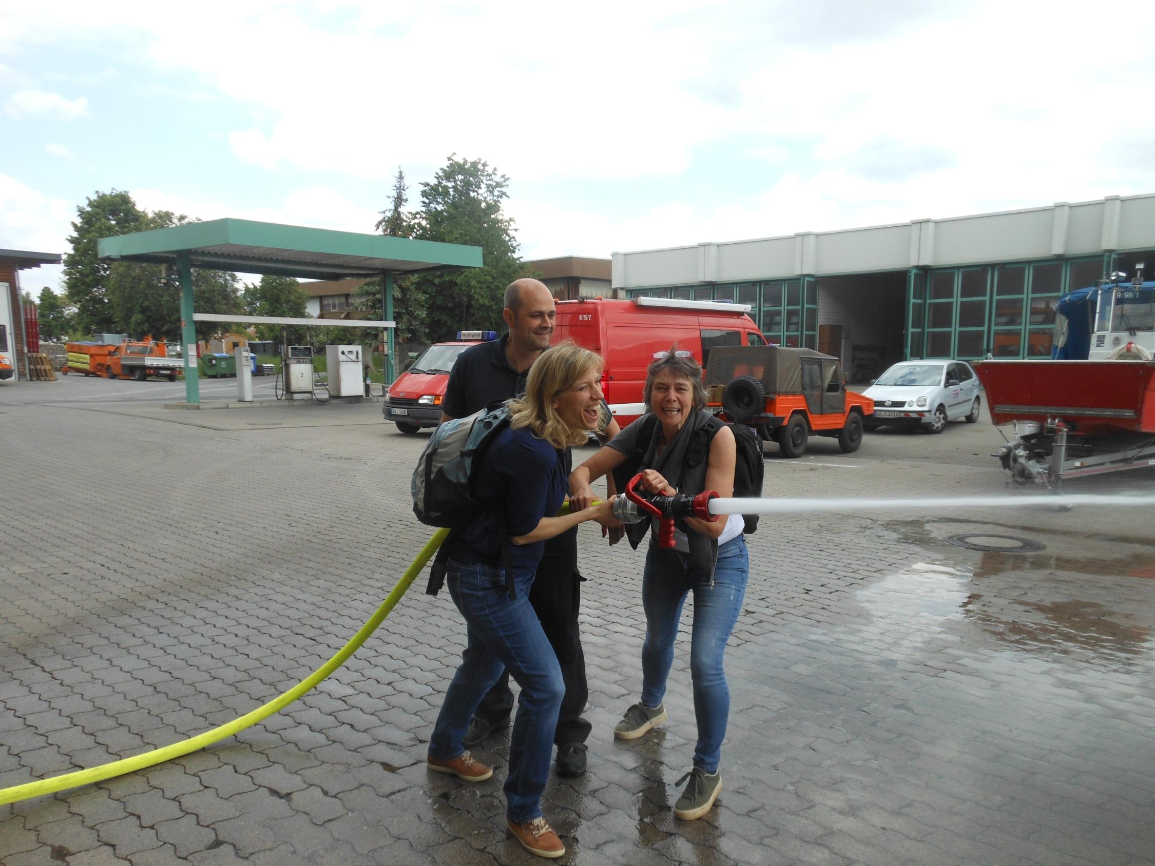 Besuch der Feuerwehr Bamberg