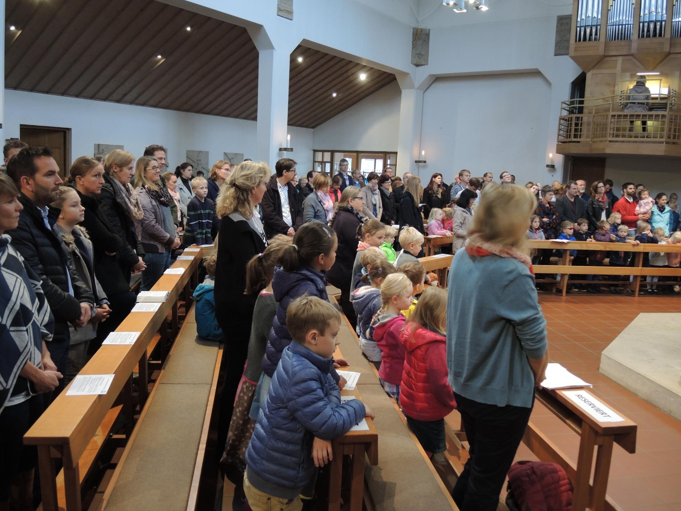 Familiengottesdienst zum Erntedankfest in St. Urban