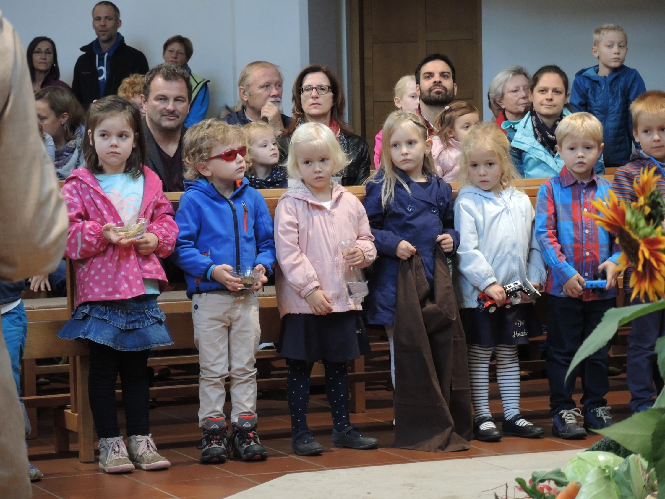 Familiengottesdienst zum Erntedankfest in St. Urban