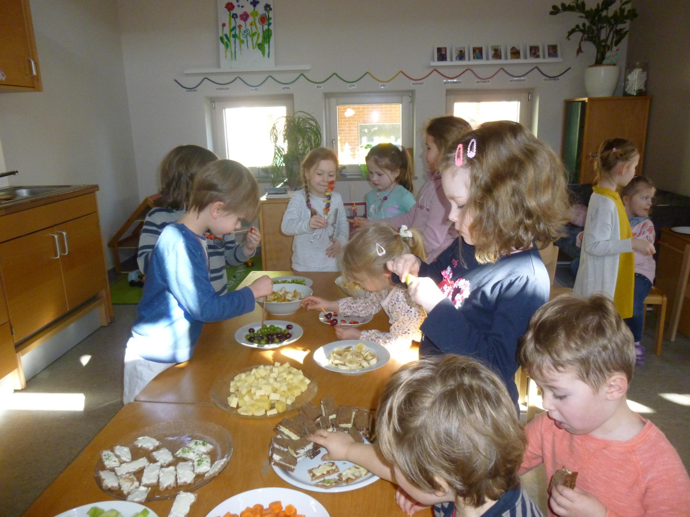 Gesundheitswochen im Kindergarten