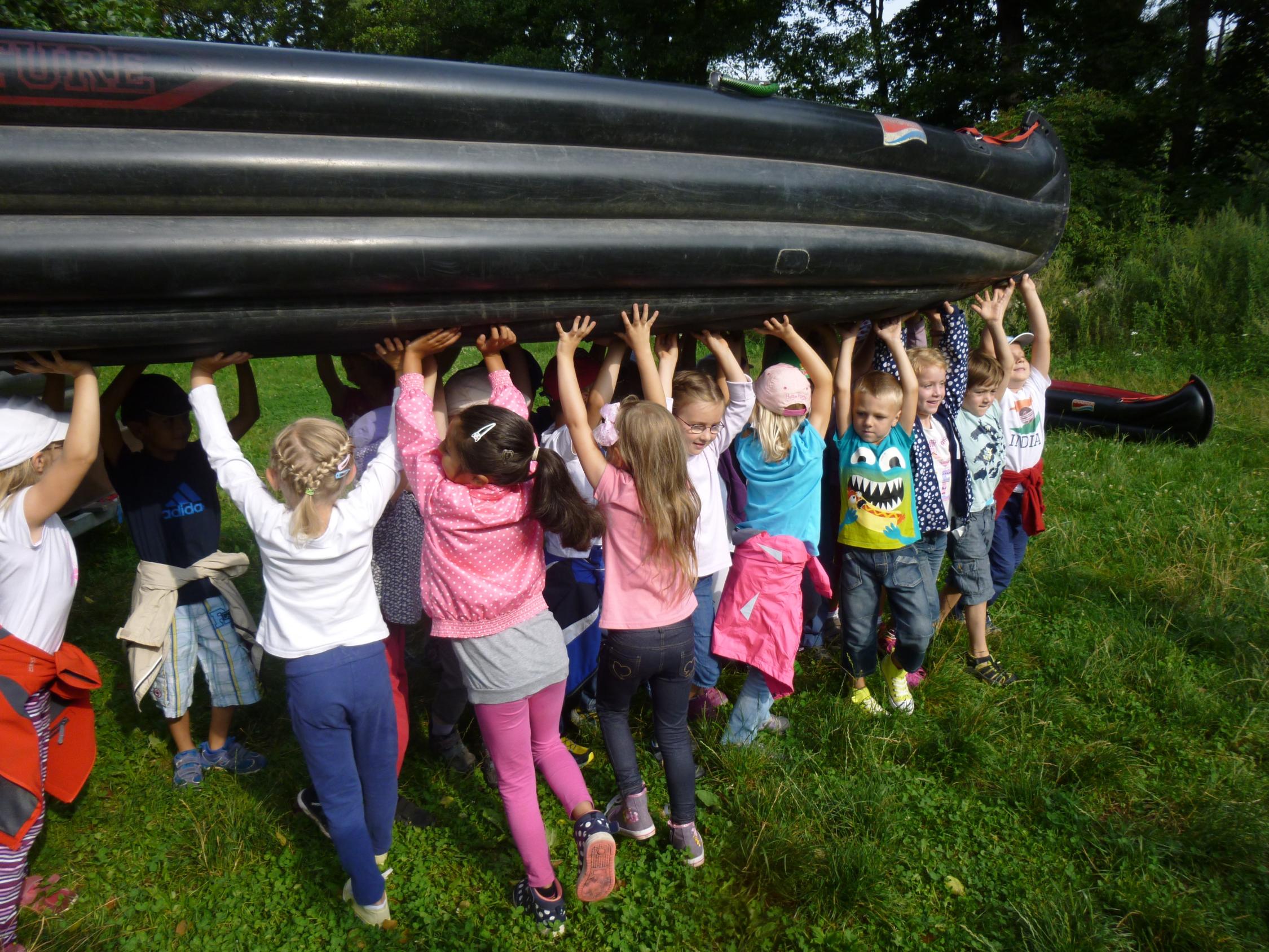 Kanufahrt auf der Regnitz