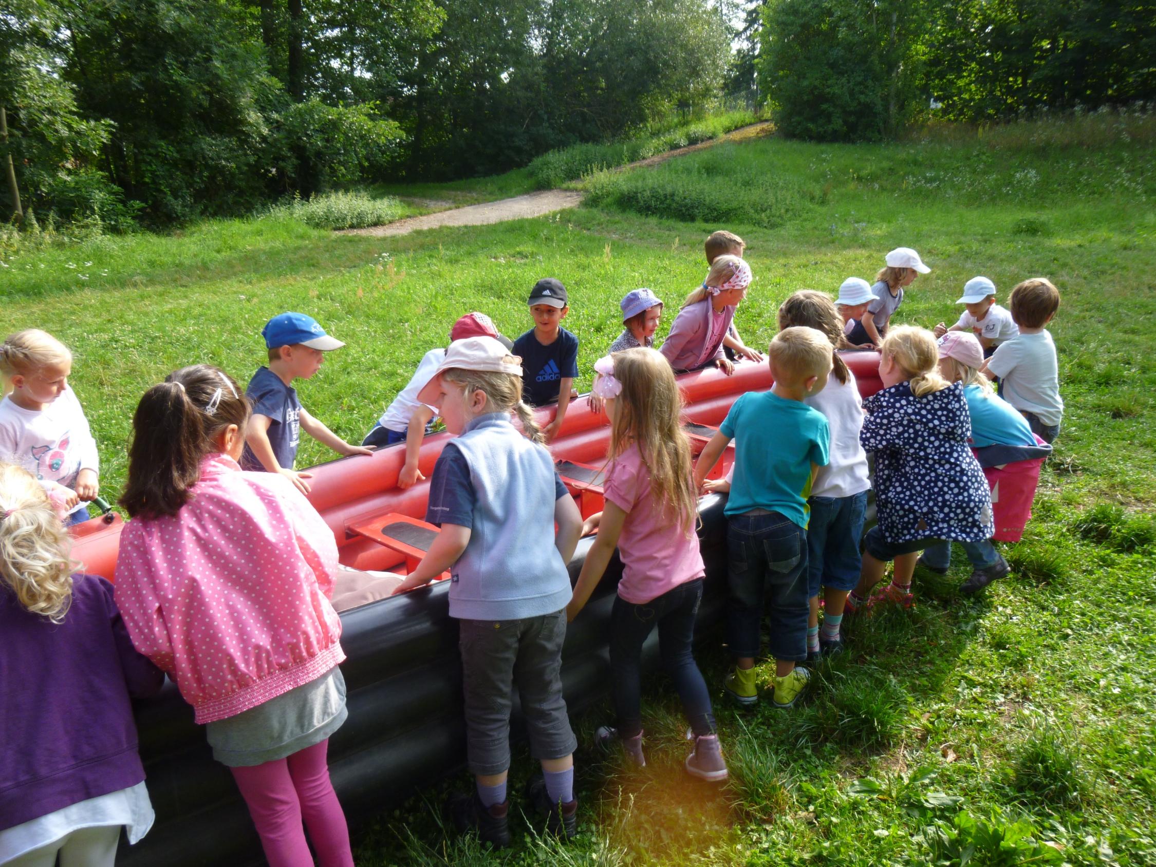 Kanufahrt auf der Regnitz