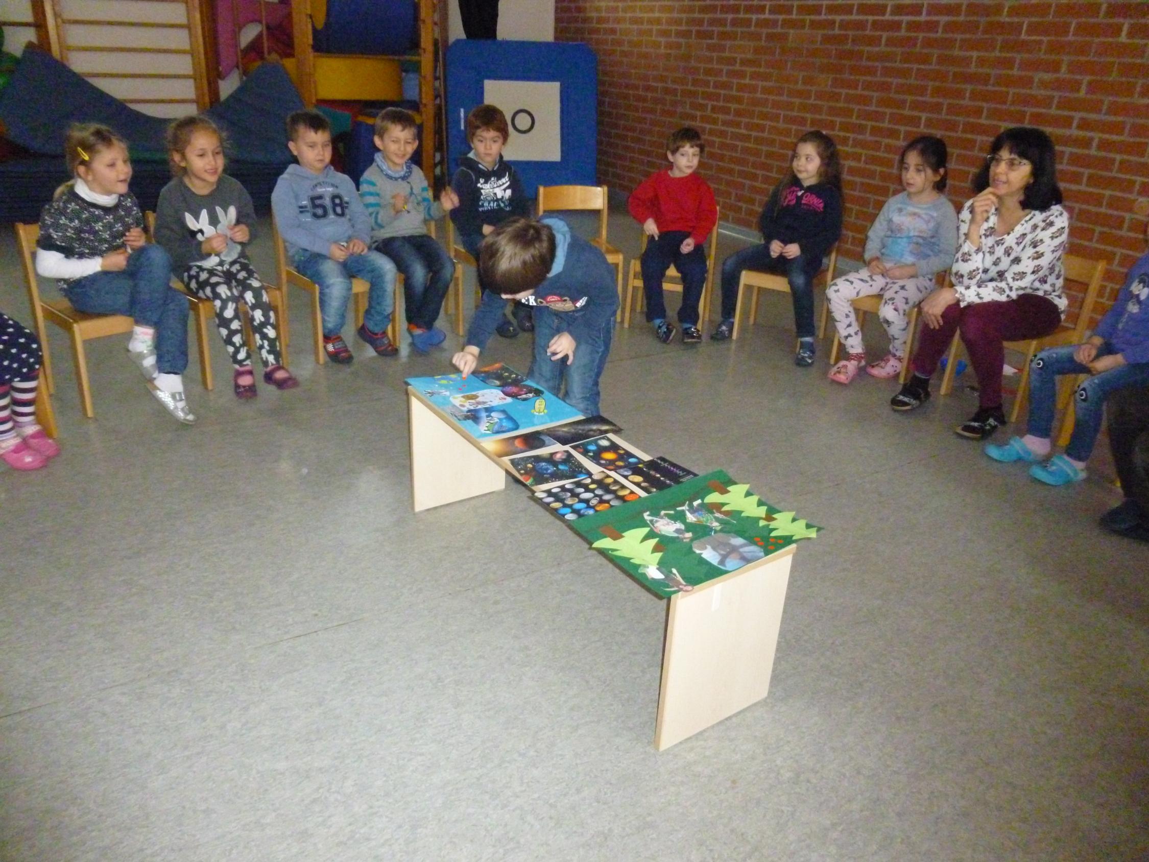 Kinderkonferenz zum Faschingsthema