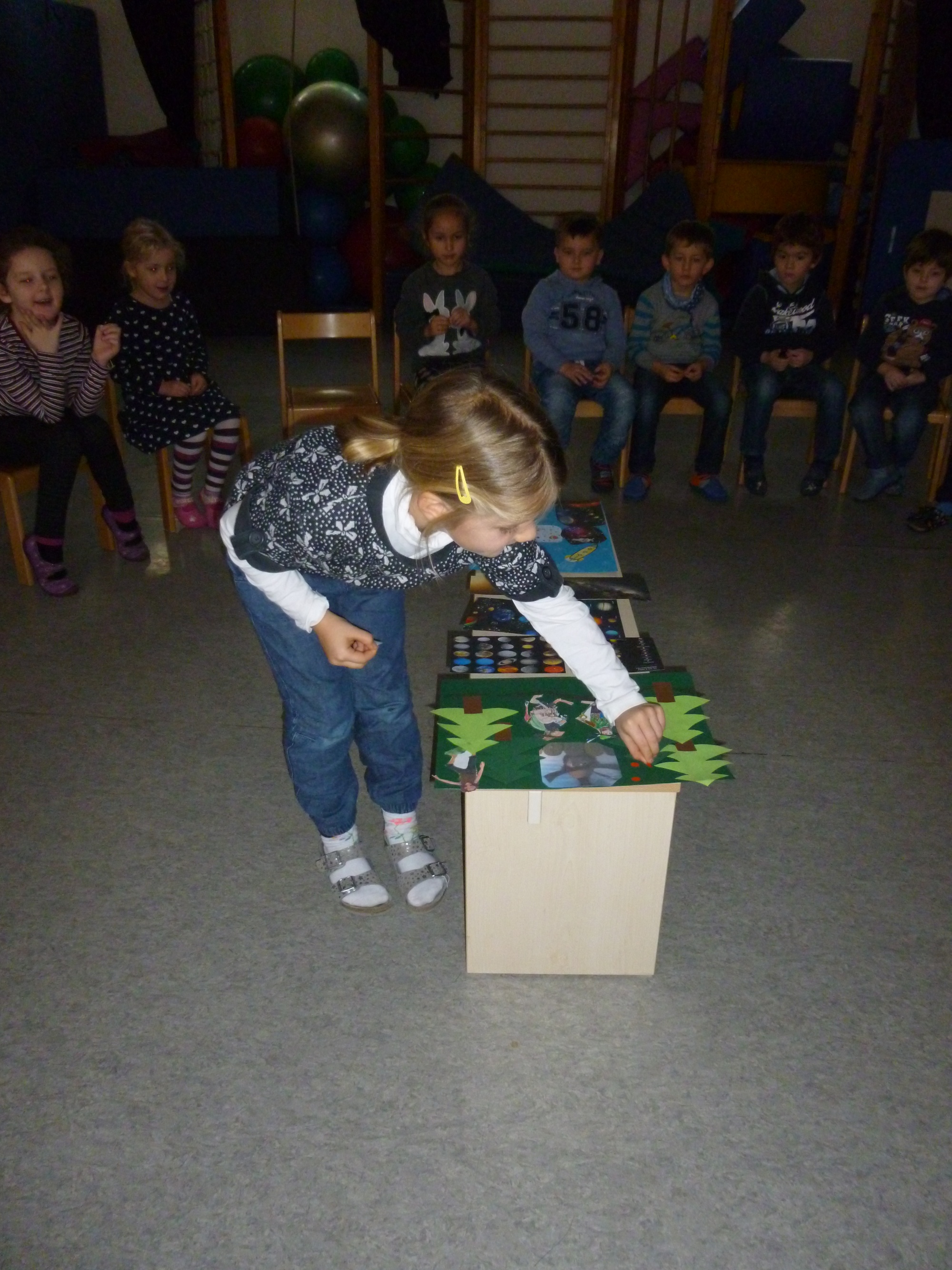 Kinderkonferenz zum Faschingsthema