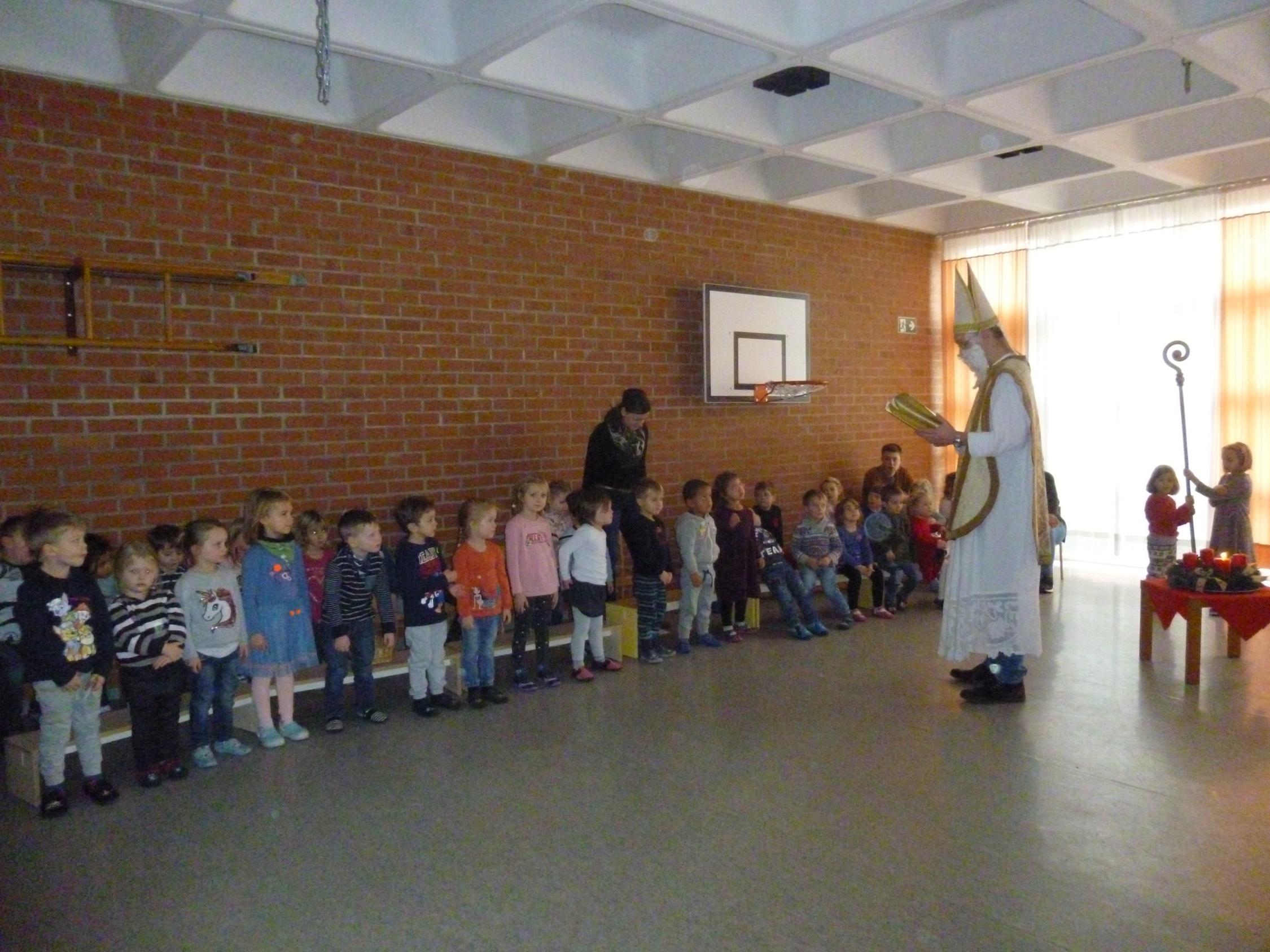 Nikolausfeier im Kindergarten St. Urban