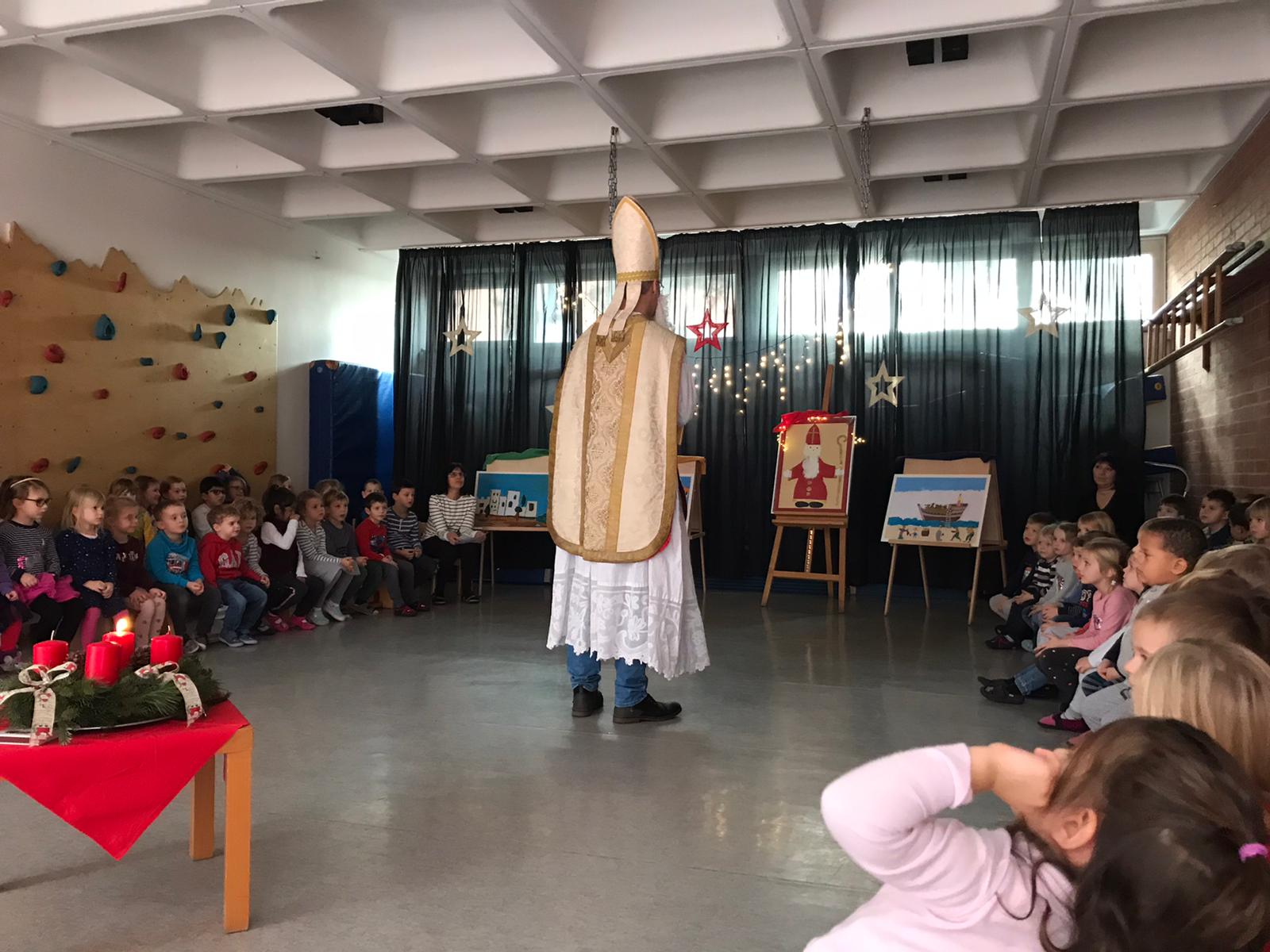 Nikolausfeier im Kindergarten St. Urban