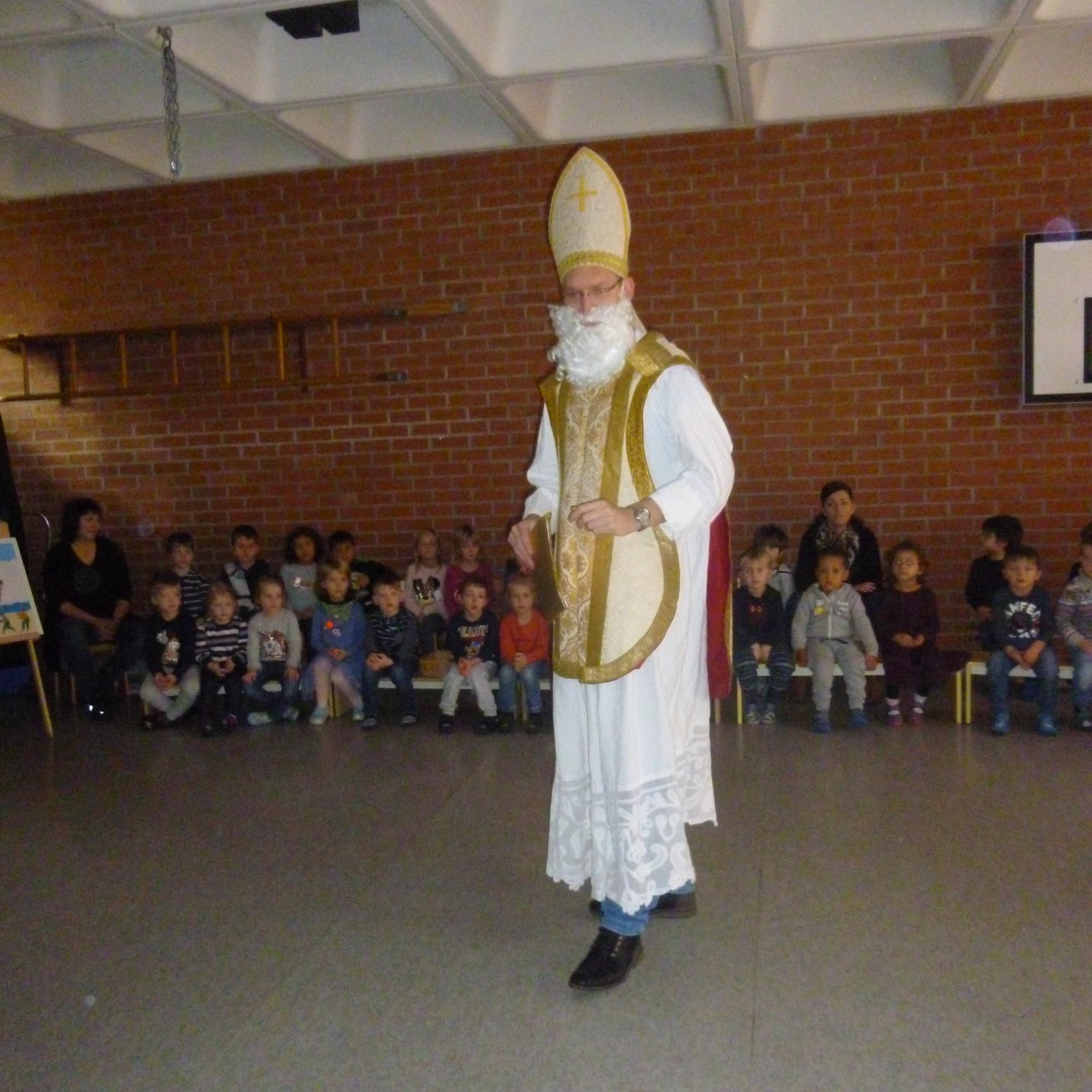 Nikolausfeier im Kindergarten St. Urban