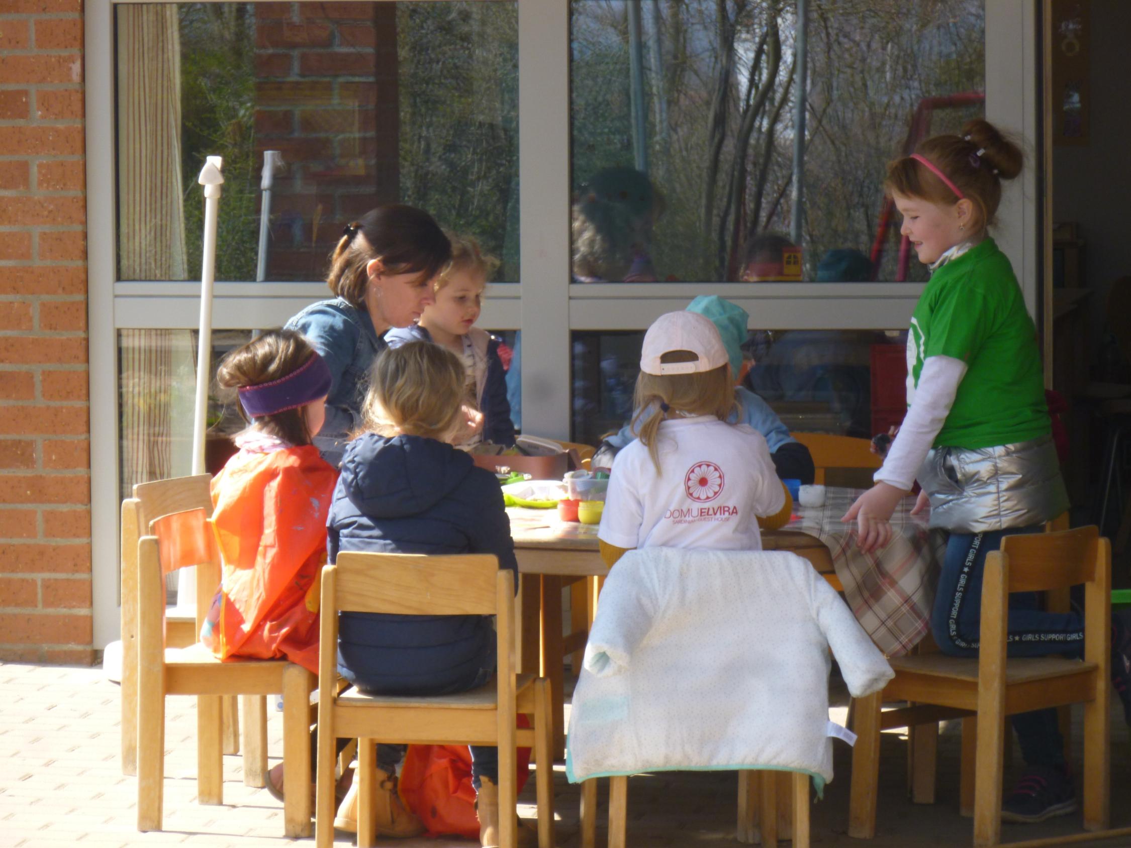 Osterzeit im Kindergarten