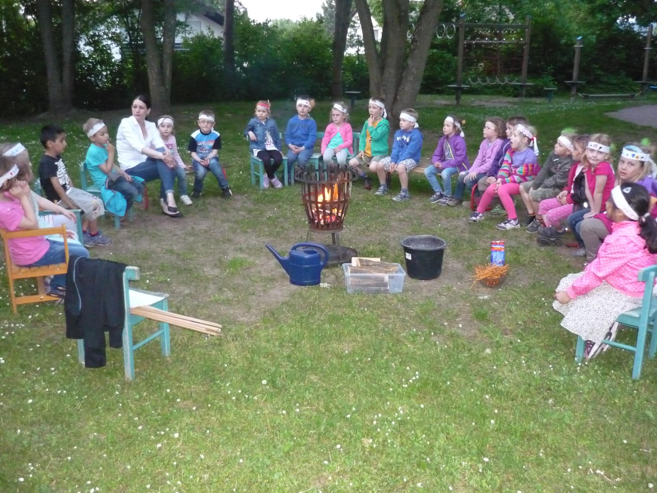 Übernachtung der Vorschulkinder 2014