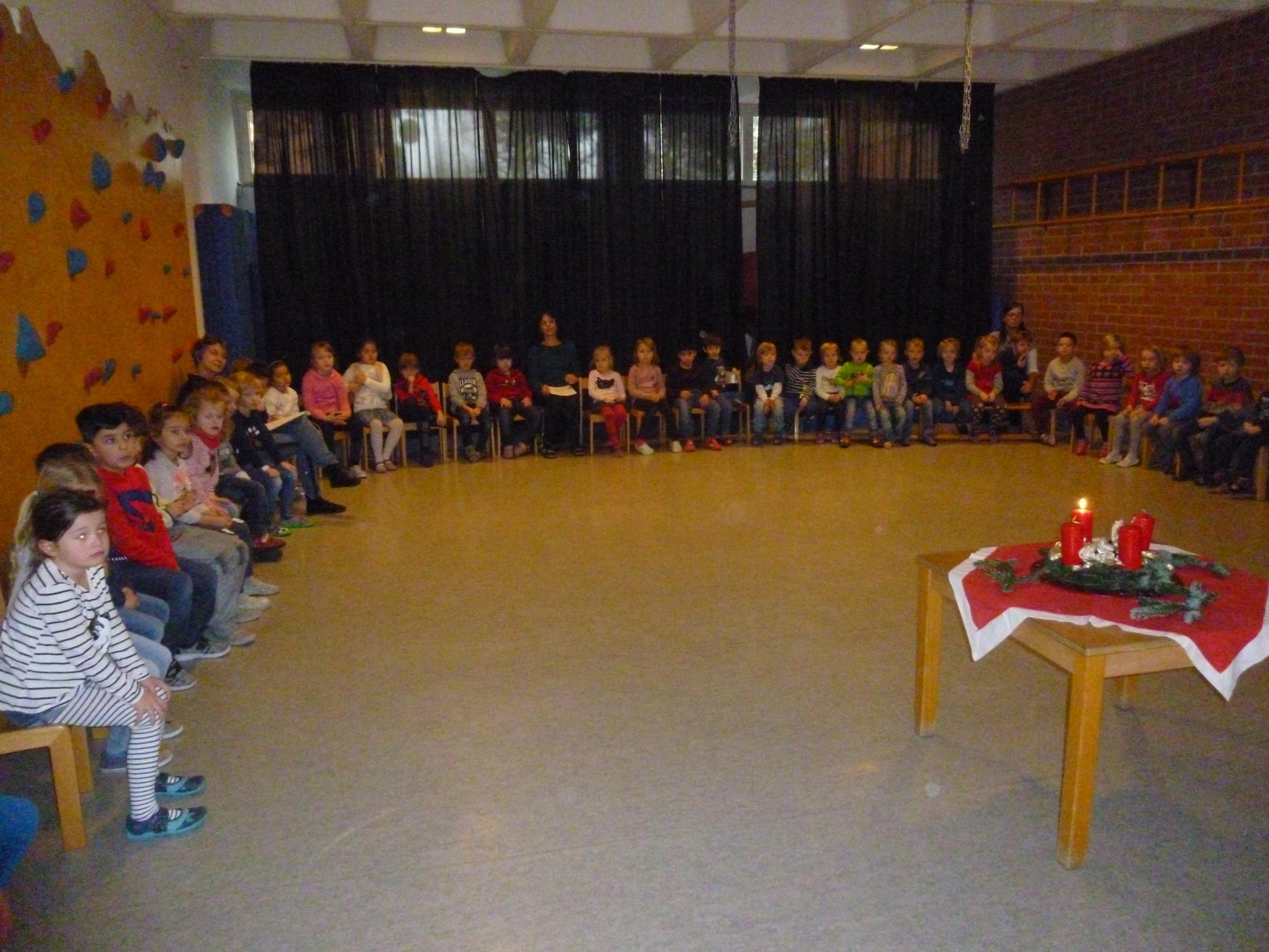 Die Vorweihnachtszeit im Kindergarten St Urban